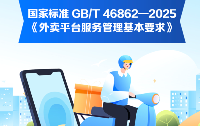一圖讀懂 | 《外賣平臺服務(wù)管理基本要求》 國家標(biāo)準(zhǔn)